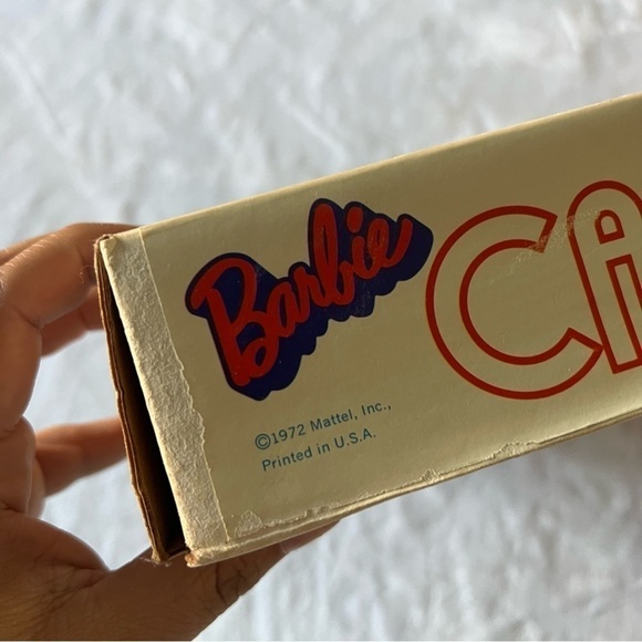 1972 Vintage Mattel Barbie Camp-Out Tent with Accessories and Box - Picture 3 of 11